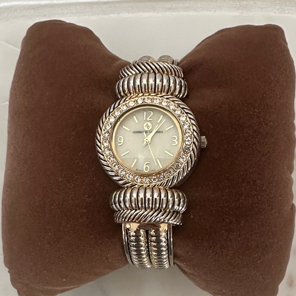 Adrienne Vittadini Silver and Gold Women's Watch - Picture 1 of 6